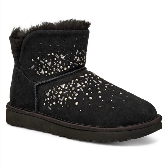 UGG Shoes - NIB Ugg Classic Bling Mini Bootie